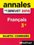 Annales ABC du BREVET Français 3e - sujets & corrigés