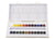 Coffret de voyage aquarelle - 24 demi-godets 