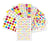 Gommettes Géométriques A6 - 20 planches de 1348 stickers - 10,5x16cm