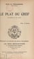 Le plat du chef - Comédie en un acte