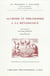 Alchimie et philosophie à la Renaissance