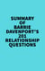 Summary of Barrie Davenport's 201 Relationship Questions
