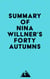 Summary of Nina Willner's Forty Autumns