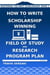 How to Write a Scholarship-Winning Field of Study and Research Program Plan (2nd edition) - Mastering the MEXT Scholarship Application: The TranSenz Guide, #2
