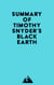 Summary of Timothy Snyder's Black Earth