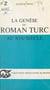 La genèse du roman Turc au XIXe siècle