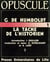 G. de Humboldt. La tâche de l’historien
