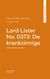 Lord Lister No. 0373: De krankzinnige