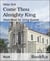 Come Thou Almighty King - Sheet Music for String Quartet