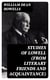 Studies of Lowell (from Literary Friends and Acquaintance)