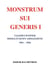 Monstrum sui generis - Tagebuch einer missglückten Adoleszenz I 1961 - 1964