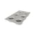 Moule Silikomart - Mini dress - silicone - gris - 70 mm 