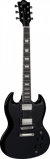 Eko DV10 - Guitare électrique - Type SG - Black