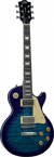 Eko Starter VL-480 - Guitare électrique - Type LP - See thru Blue Quilted