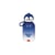 Gourde pour enfant Legami - Pingouin - Acier inoxydable - 310 ml