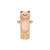 Trousse peluche ronde Legami - beige - Teddy Bear
