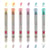 Lot de 6 surligneurs double pointe biseautée - Legami  - Couleurs assorties - Meow / Chat