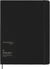 Carnet Smart - 19 x 25 cm - Moleskine - 176 pages lignées - couverture rigide - noir