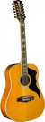Eko Ranger Vintage Reissue XII - Guitare électroacoustique - 12 cordes - Naturel