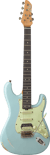 Eko Aire Relic - Guitare électrique - bleu