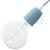 Kit douille E27 en porcelaine - Azur