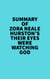 Summary of Zora Neale Hurston's Their Eyes Were Watching God