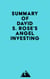 Summary of David S. Rose's Angel Investing