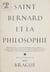 Saint Bernard et la philosophie
