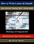 How To Write Letters & Emails. Ielts General Training Study Guide. Making Arrangements. Band 9 Answer Key & On-line Support.