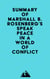 Summary of Marshall B. Rosenberg's Speak Peace in a World of Conflict