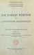 Zacharias Werner et l'ésotérisme maçonnique - Thèse pour le doctorat ès lettres