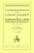 Correspondance entre Louis Gillet et Romain Rolland - Choix de lettres, cahier n° 2