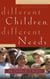 Different Children, Different Needs - Understanding the Unique Personality of Your Child