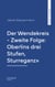 Der Wendekreis - Zweite Folge: Oberlins drei Stufen, Sturreganz"