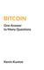 Bitcoin - One Answer to Many Questions