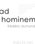 Ad hominem - aujourd’hui et chaque jour ça a lieu