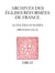Actes des Synodes Provinciaux - Anjou-Touraine-Maine (1594-1683)