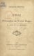 Essai sur la philosophie de Victor Hugo, du point de vue gnostique
