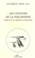 LES CIGOGNES DE LA PHILOSOPHIE - Études sur les migrations conceptuelles