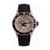 Tintin - Montre de voyage avec bracelet noir