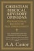 Christian Biblical Advisory Opinions: Vol. II – Idolatry and the Worship of False Images - Foundational Beliefs of Old Christianity, #2