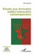 Parole aux écrivains judéo-marocains contemporains