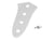 JAZZ BASS® CONTROL PLATE, 4-HOLE (CHROME)