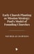 Early Church Planting as Mission Strategy: Paul's Model of Founding Churches