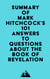 Summary of Mark Hitchcock's 101 Answers to Questions About the Book of Revelation
