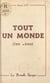 Tout un monde - Les cons. Essai critique