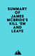 Summary of James McBride's Kill 'Em and Leave