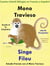 Cuento Infantil Bilingüe en Francés y Español: Mono Travieso Ayuda al Sr. Carpintero - Singe Filou aide M. Charpentier. Colección Aprender Francés.