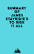 Summary of James Stavridis's To Risk It All