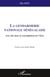 La gendarmerie nationale sénégalaise - Son rôle dans la consolidation de l'Etat